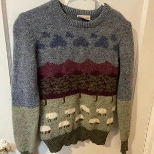 Vintage Wool Sheep Sweater